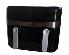 Tower T17088 Vortx 9L Dual Basket Air Fryer, Black