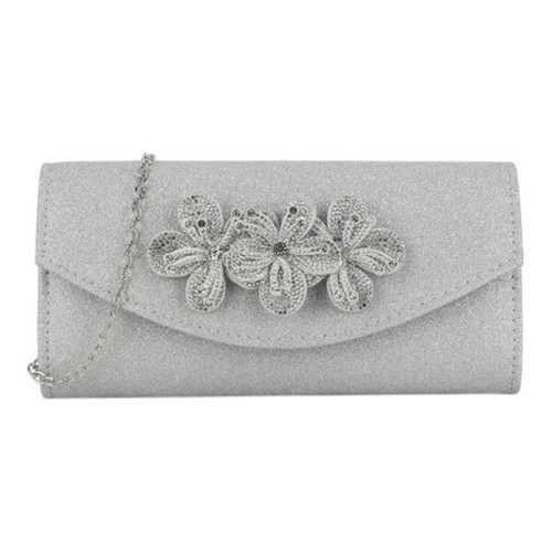 Women glitter clutch bag - glitter,