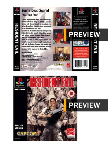 Resident evil playstation - resident,