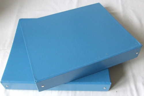 Pair blue ring - 4-ring, stamp