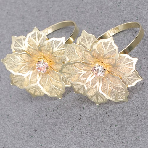 Pcs flower napkin - flower, rings