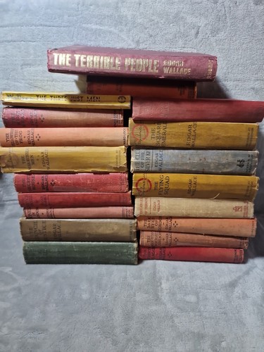 Edgar wallace books rare - edgar,