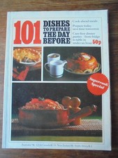 101 Dishes to Prepare the Day Before (A Supercook Special) - 1973 paperback