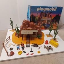 Playmobil McLaren's Gold Mine 3802. Original Box. Incomplete set