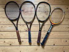 Vintage tennis rackets x 4
