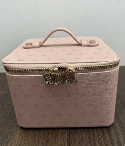 Max mara pink faux leather - faux,