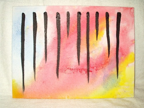 Canvas painting modern - canvas,