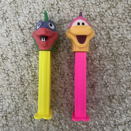 Vintage pez dispensers - dispensers, he-saw