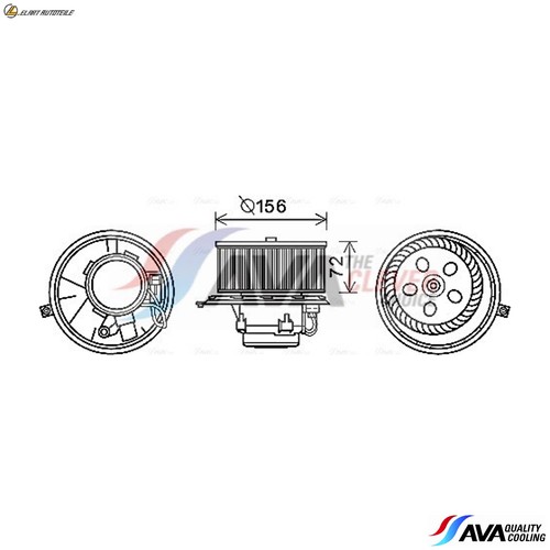 Interior blower rt8581 for - interior,