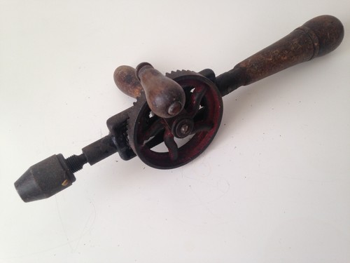 Vintage hand drill for - drill,