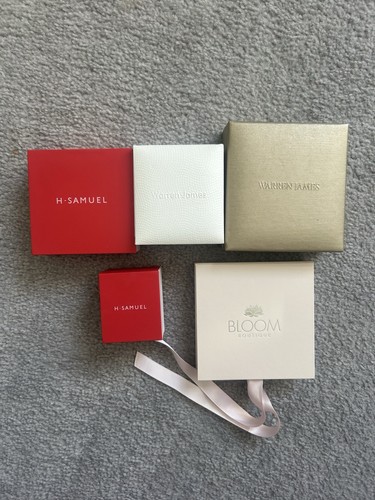 Job lot empty jewellery gift - 5,