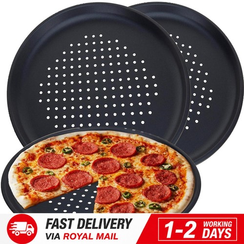 Pizza pan baking tray non - 3x,