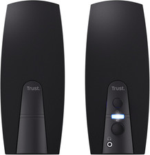 Trust Almo 2.0 PC Speakers for Computer and Laptop, 10 W, USB Powered, Black