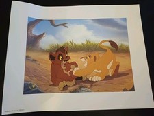 The Lion King Disney Store Exclusive Commemorative Lithograph Art Collectable B