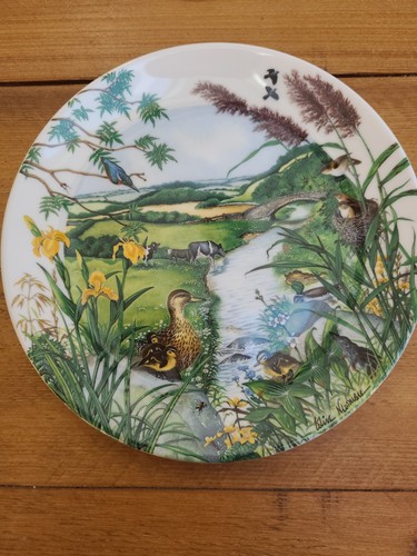 The meandering stream by - the,