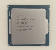 Intel Core I7-6700K 4.00GHz
