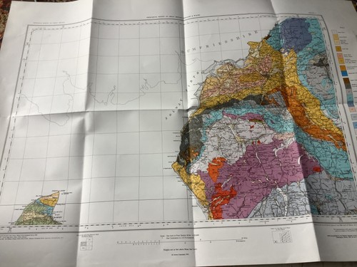 Ordnance survey map geological - ordnance,