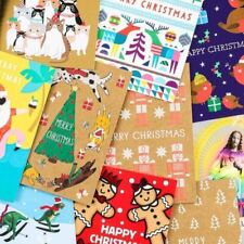 Paperchase Christmas cards - 50 assorted designer cards with Envelopes