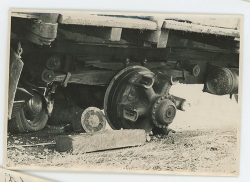 Vintage photo deadly car - deadly, crash