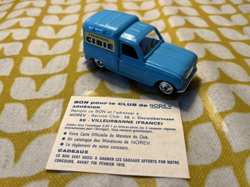 Norev renault fourgonnette - norev,