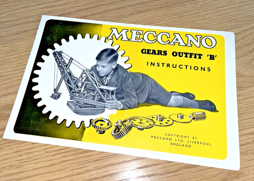 Meccano 1965 gears outfit - outfit, b
