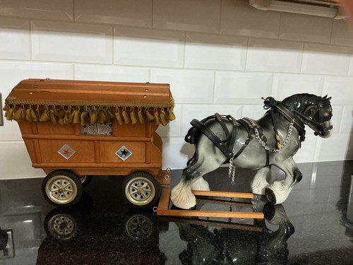 Large handmade wooden romany - handmade,