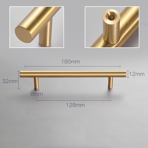 Brass cabinet pulls knobs - brass,