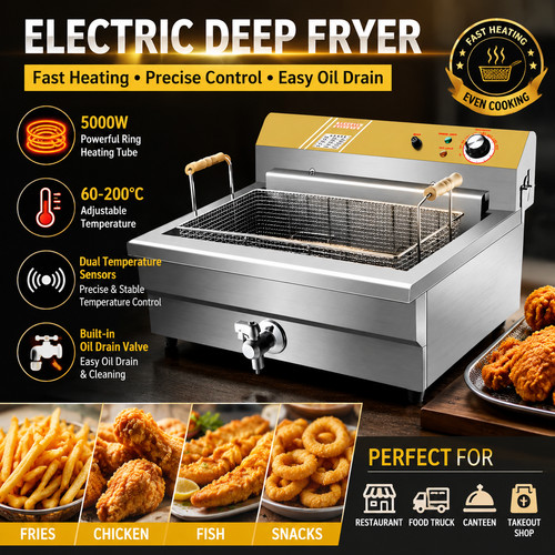 25l electric deep fryer - 25l,