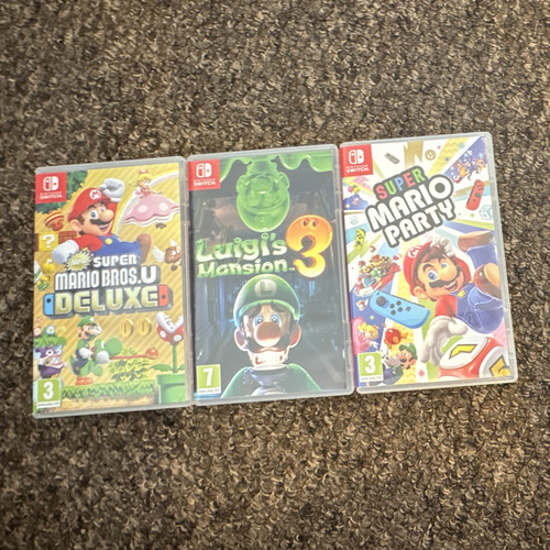 Nintendo switch game bundle - switch, 3-game