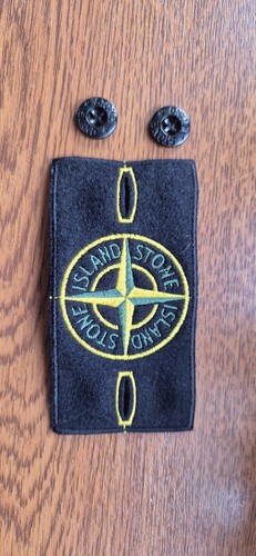 Stone island badge with - island,