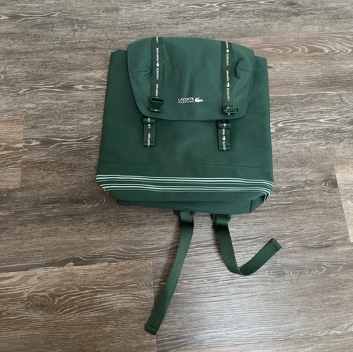Lacoste parfums green rucksack - green,