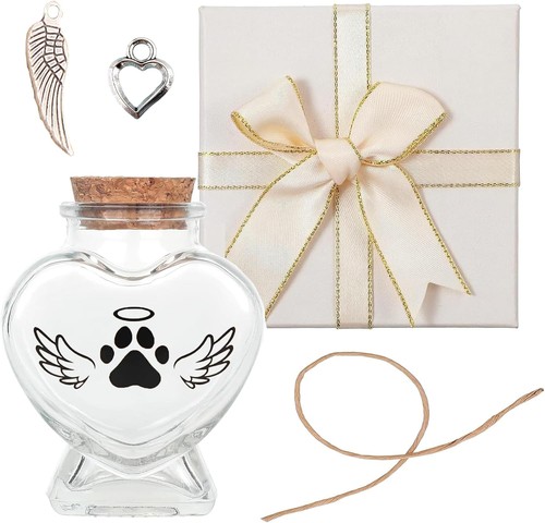 Heart shaped glass pet - shaped,