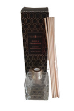 FOX & IVY Gold & Champagne EMPTY Reed Diffuser Bottle Used