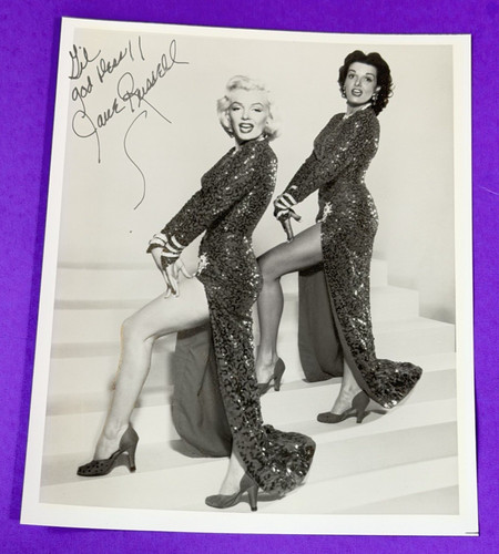 Jane russell with marilyn - jane,