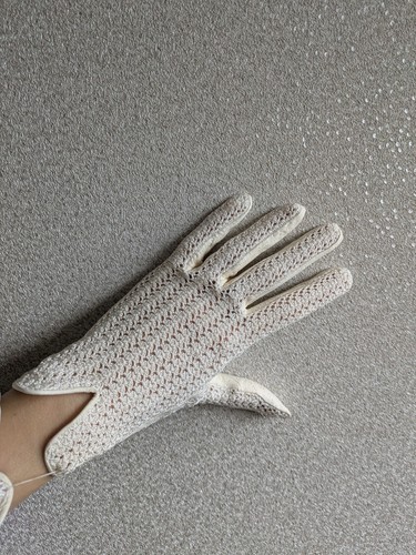 Vintage white laced crocheted - vintage,