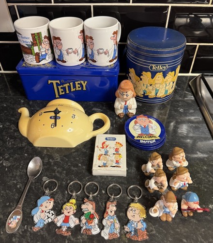 Huge vintage tetley - vintage, tea