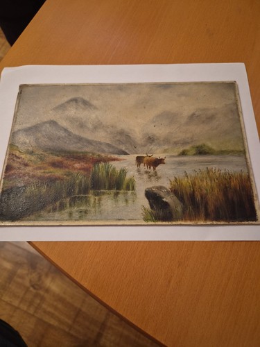 Victorian oil painting - victorian,