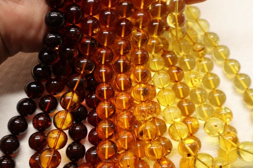 Natural baltic amber - baltic, beads