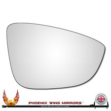 Right Hand Drivers Side For VW Beetle 2011-2020 Convex Wing Door Mirror Glass