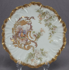 Straus Limoges Watteau Scene