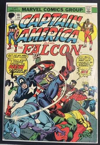 Captain america 181 - falcon, +