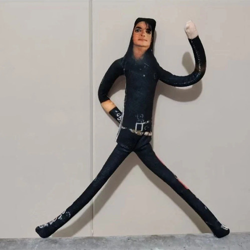 28cm michael jackson cosplay - michael,