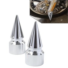 Fit Harley Softail 07+ Dyna 08+ Street Glide Front Axle Cap Nut Cover 3.6" Inch