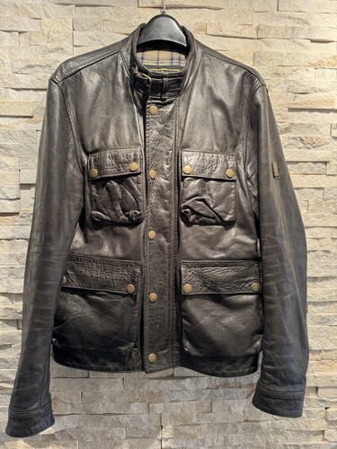 Belstaff brad leather uk42 - belstaff,