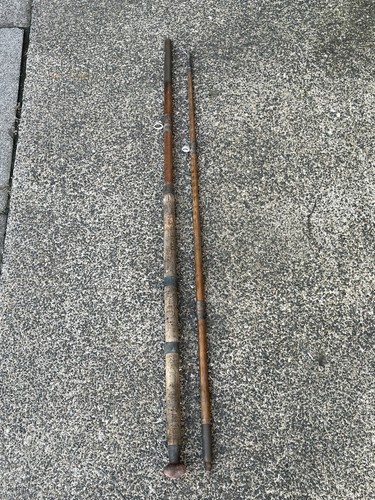 Antique wooden wood fishing - antique,