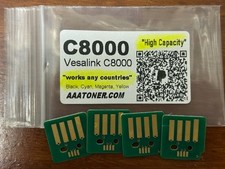 4 x High Capacity Toner Chip