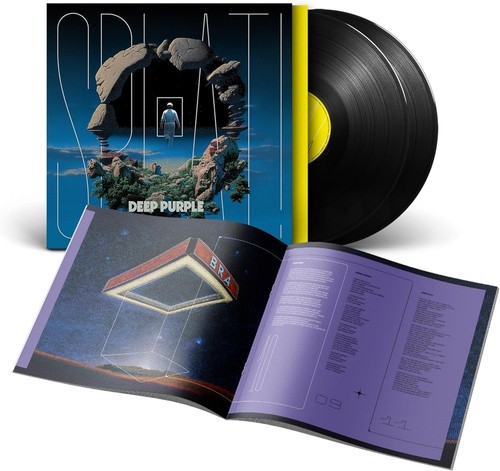 Deep purple splat gatefold - deep,