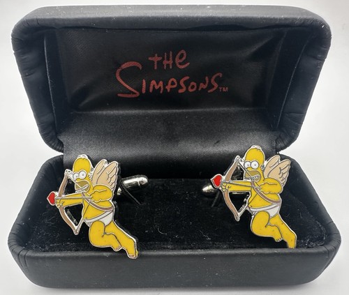 Vintage simpsons cufflinks - simpsons,