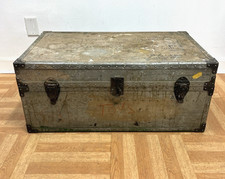 Vintage Military FOOT LOCKER