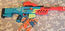 Nerf Fortnite Storm Scout Blaster, Scope, 6-Dart Clip, +20 Elite Nerf Darts, 